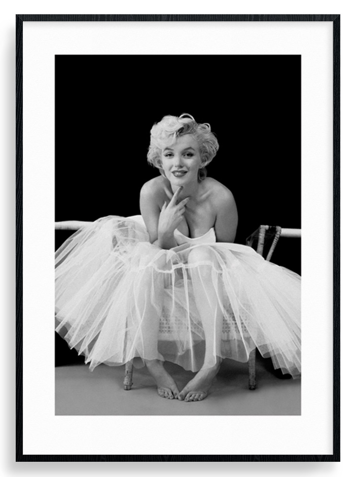 Ved lov affjedring pille Marilyn Monroe - Ballerina Plakat